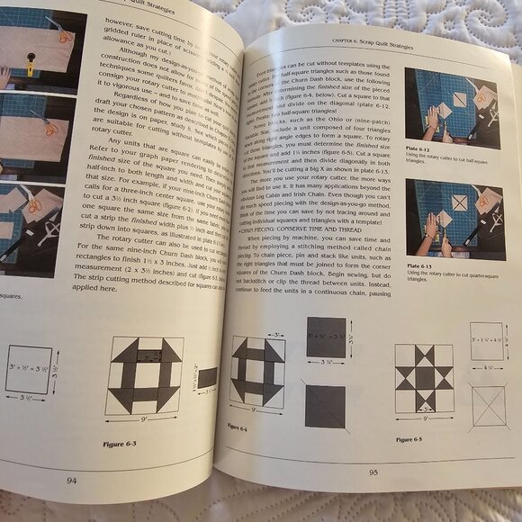 Sensational Scrap Quilts By Darra Duffy Williamson, Softcover, 1992 Vintage - Picture 8 of 10